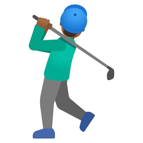 🏌🏾‍♂️ Man Golfing Medium Dark Skin Tone Emoji