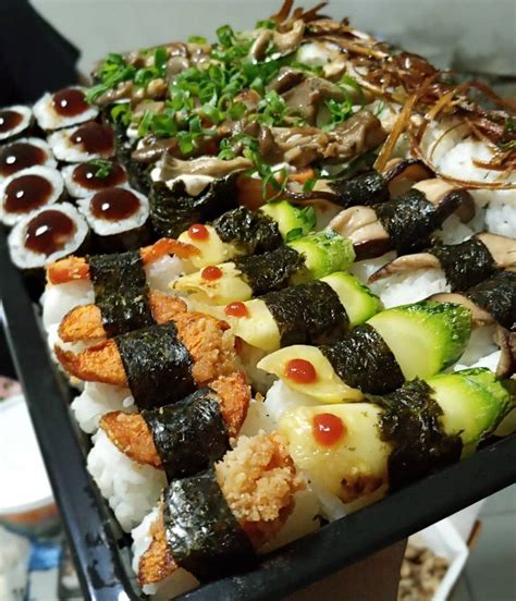 Bora De Sushi Veg Hoje O Card Pio Do Piratasveg Conta Uma