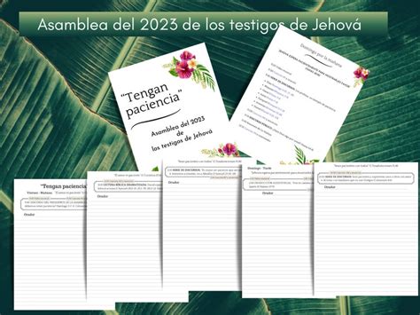 Tengan Paciencia Asamblea Del De Los Testigos De Jehov Exercise