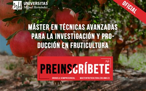 Máster Universitario en Técnicas Avanzadas para la Investigación y