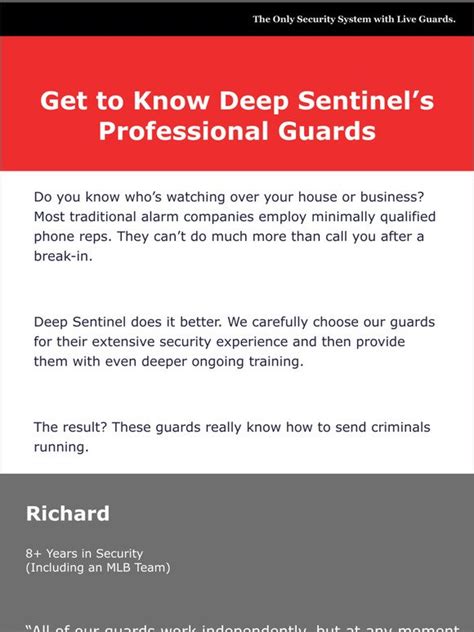 Deep Sentinel Home Security Meet The Deep Sentinel Guards Milled