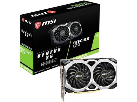 Placa Gráfica MSI GeForce GTX 1660 SUPER Ventus NVIDIA 6 GB DDR6