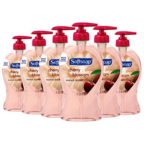 Softsoap Liquid Hand Soap Cherry Blossom 1125 Fluid Ounce 6 Pack Buy Online In Colombia