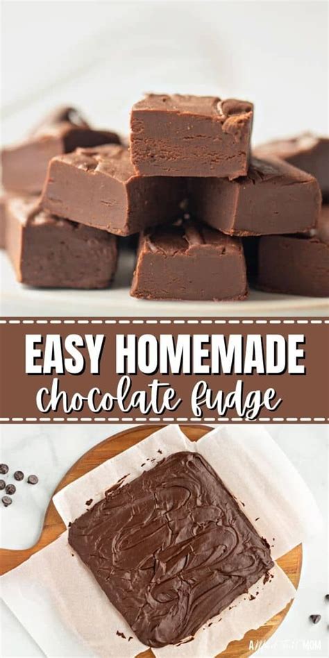 Easy Microwave Fudge Recipe Creamy And Delicious