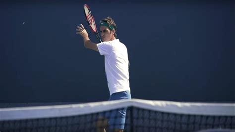 Roger Federer in Super Slow Motion | Forehand and Backhand #2 | Western ...