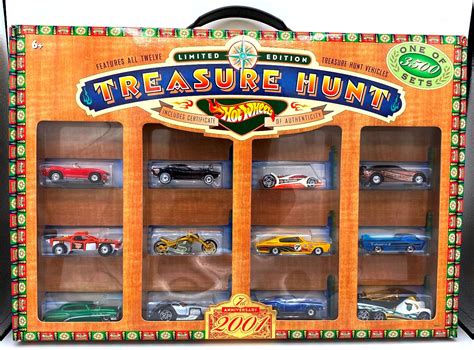 Hotwheels Vintage 2001 Treasure Hunts 7th Anniversary Box Set JC