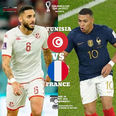 Tunisia Vs France Preview And Predictions