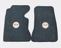 Ecklers Corvette Daytona Floor Mats With Logos Convertible