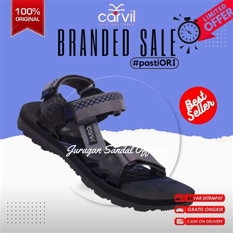 Jual Carvil Equator Gm Carvil Luxor Gm Sandal Gunung Pria Dewasa