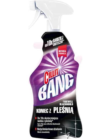 CILLIT BANG 750ml spray PLEŚŃ i CZARNE OSADY