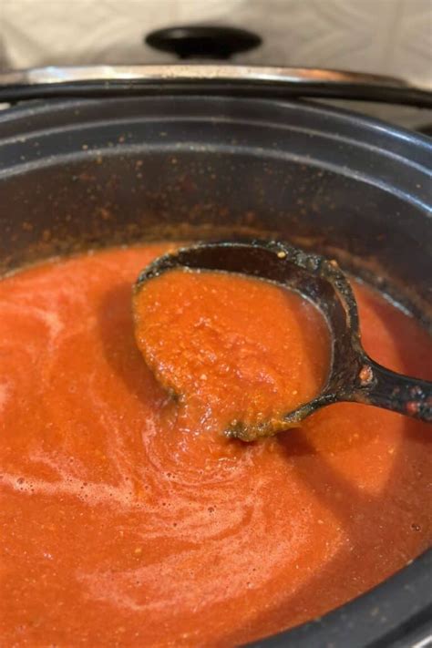 Canning Tomato Sauce With Skins And Seeds How To Guide Heritage Revived