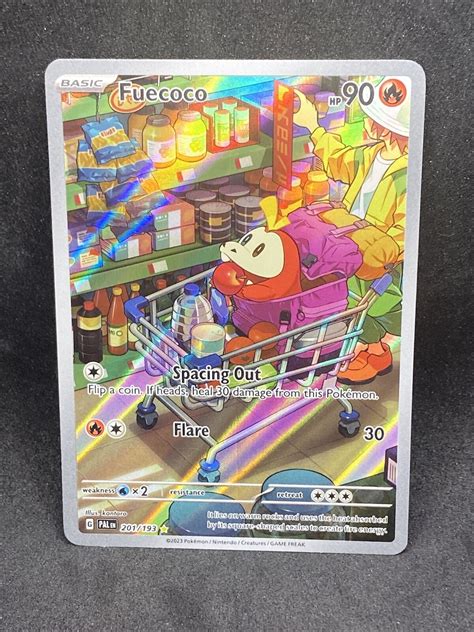 Pok Mon Tcg Fuecoco Scarlet Violet Paldea Evolved Holo