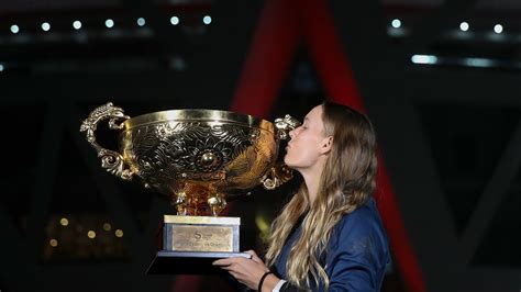 Caroline Wozniacki lifts China Open trophy | Tennis News | Sky Sports