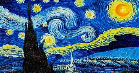 La Noche Estrellada Vicent Van Gogh Starry Night Van Gogh