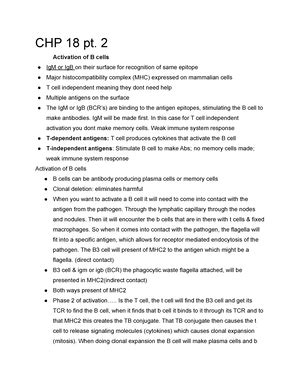 Chp Talks About Microbial Mechanisms Of Pathogenicity Chp