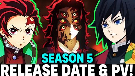 Demon Slayer Season 5 Release Date And Trailer Kny Infinite Castle Arc