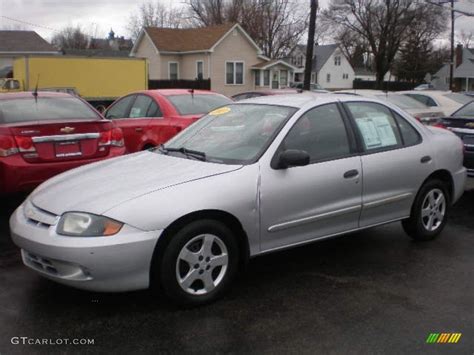 2003 Ultra Silver Metallic Chevrolet Cavalier LS Sedan 75021780 Photo