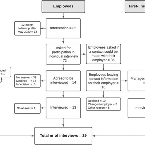 Flow Chart Of Recruitment And Inclusion Of Rehabilitation Coordinators