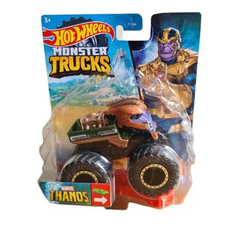 Hot Wheels Monster Trucks Marvel Thanos Shopee Brasil