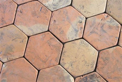 HEXAGONO VULCANO 20x20 Despiece Antic Terracota PAVIMENTOS DE