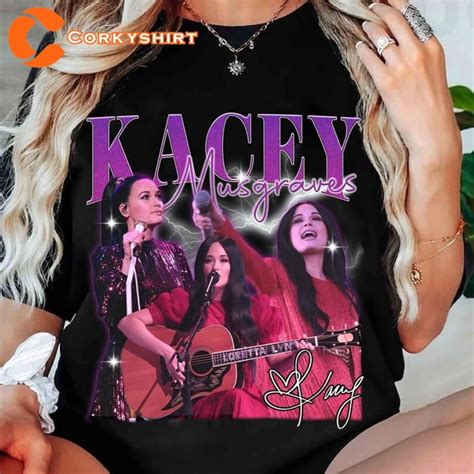 Kacey Musgraves Golden Hour Country Music Star Concert T Shirt