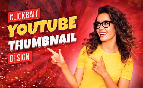 Design Amazing And Eye Catching Clickbait Youtube Thumbnails By