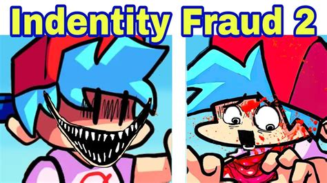 Friday Night Funkin Identity Fraud V2 Vs Fake Boyfriend Full Week