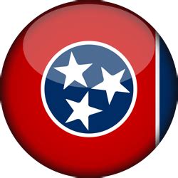 Tennessee flag vector - Country flags