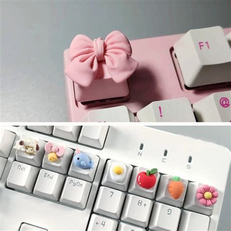 Cartoon Cute Diy Keycaps Esc Mechanical Keyboard Caps Cherry Mx Lovely