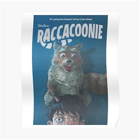 Raccacoonie Everything Everywhere All At Once Poster By Zingmin