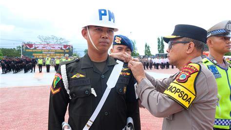 Wakapolda Sulteng Pimpin Apel Gelar Pasukan Operasi Ketupat 2024