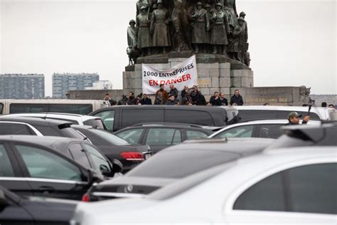 Uber Fahrer protestieren in Brüssel BRF Nachrichten