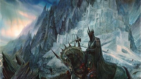 Screenheaven John Howe Minas Tirith The Lord Of The Rings The Witch Hd