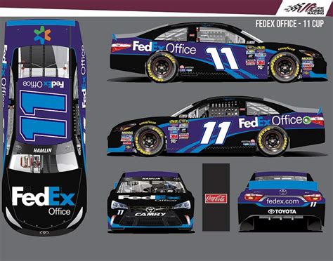 2016 NASCAR Sprint Cup Series Paint Schemes Team 11 Jayski S