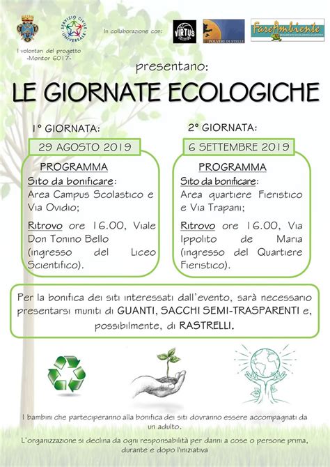 GIORNATE ECOLOGICHE SUL TERRITORIO COMUNALE Noha It Il Portale Con