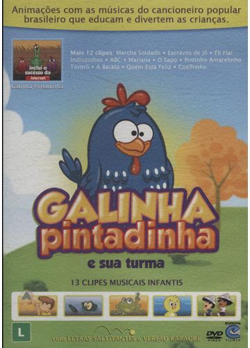 Galinha Pintadinha E Sua Turma Filme - Sebo do Messias DVD - Galinha Pintadinha e sua Turma