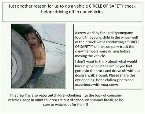 Importance of Vehicle “Circle of Safety” Check | Workforce Compliance Safety