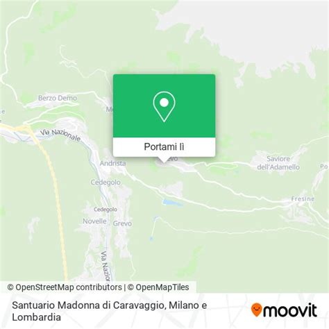 Come Arrivare A Santuario Madonna Di Caravaggio A Cevo Con Bus