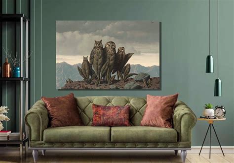 Rene Magritte The Companions Of Fear Art Print Ren Magritte Etsy