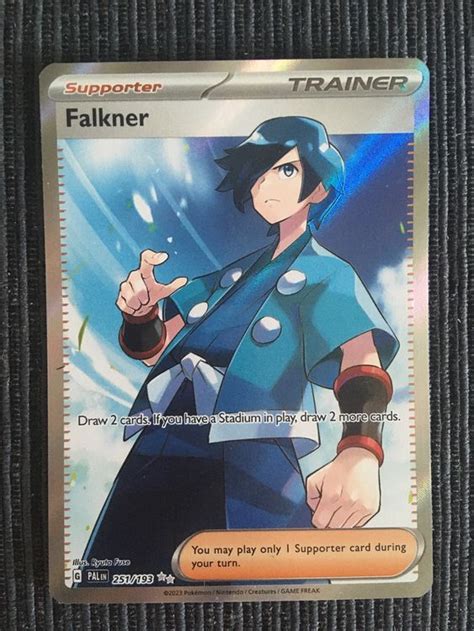 Pokemon Paldea Evolved Falkner Fullart ENG Kaufen Auf Ricardo