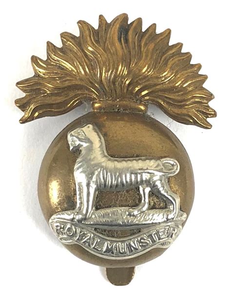 Sally Bosleys Badge Shop Royal Munster Fusiliers Cap Badge Irish C