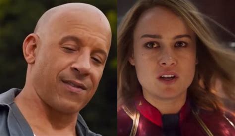 Fast And Furious 10 Vin Diesel Y Brie Larson Muy Cariñosos En La