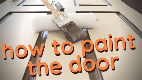 How To Remove And Paint A Door Youtube