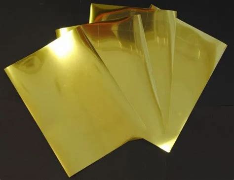 Sterlite Decor Gold Mirror Stainless Steel Decorative Sheets Thickness