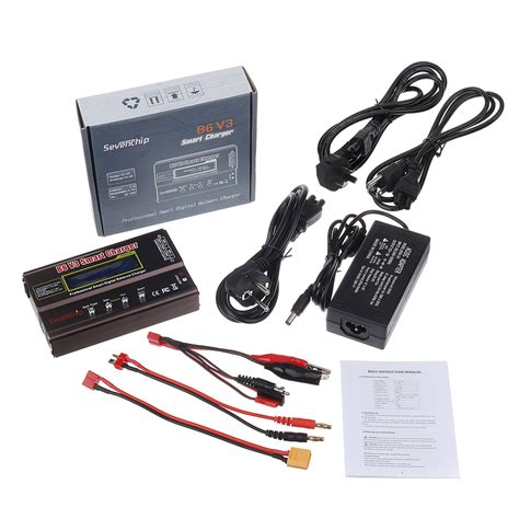 New B6 V3 80w 6a Lipo Battery Balance Charger Discharger Upgrade Version With Power Supply