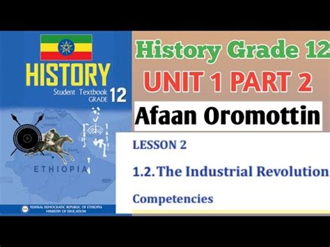 History Grade 12 New Curriculum UNIT 1 PART 2 Industrial Revolution