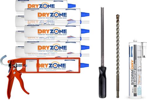 Dryzone Damp Proofing Cream Ml Dpc Injection Kit M Coverage