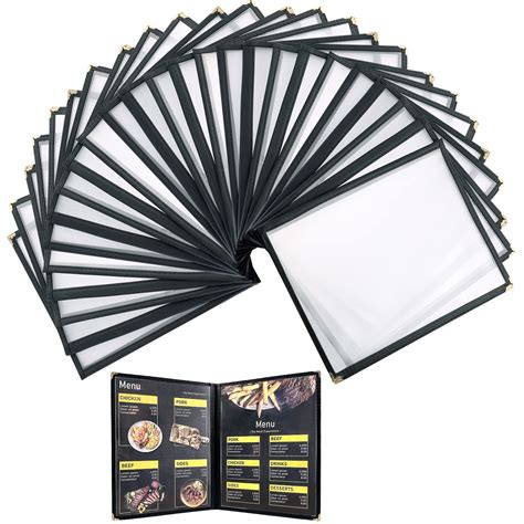 Buy Flkqc Menu Covers X Restaurant Recipe Menu Covers