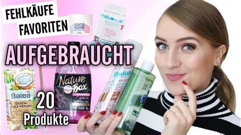 FEHLKÄUFE UND FAVORITEN November 2019 20 Produkte aufgebraucht XXL