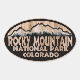 Rocky Mountain National Park Stickers | Zazzle